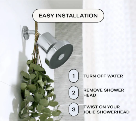 jolie Filtered Shower Head